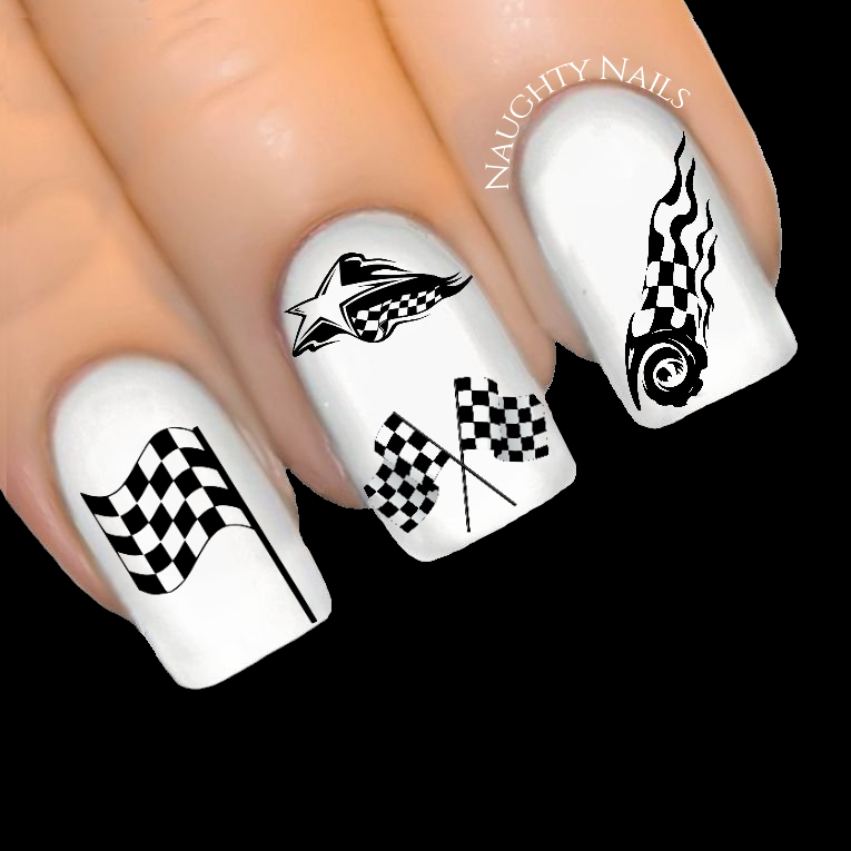 racing nail arts